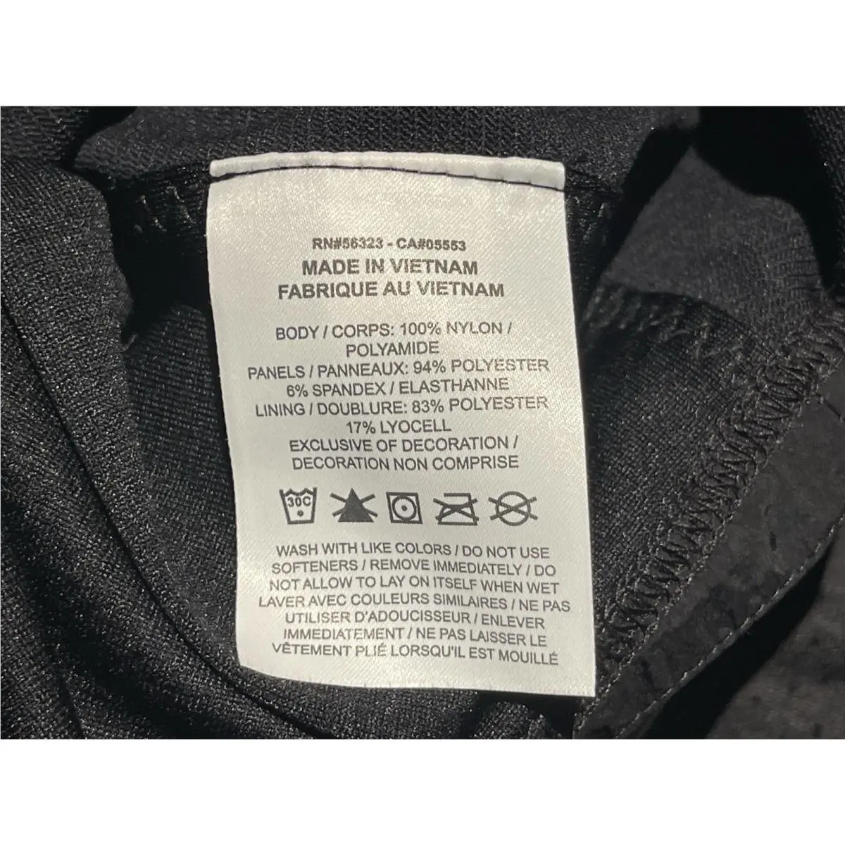 Nike clothing - Tech - Tech - CD5720-010 - Black (UPC: 0193145928756) 5