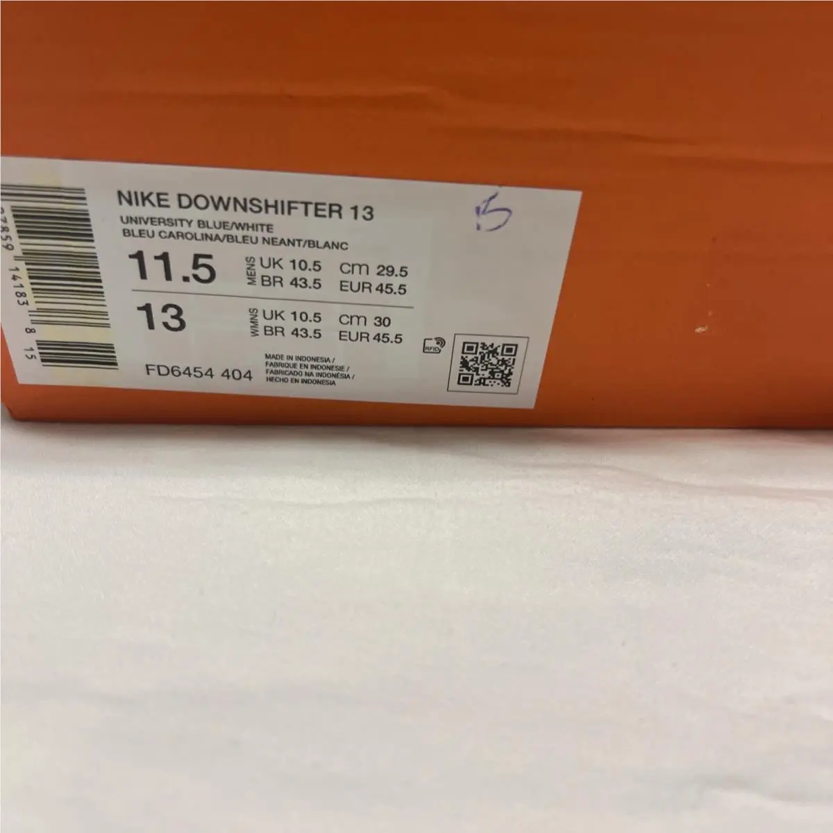 Nike shoes - Nike Downshifter - Downshifter - Blue (UPC: 0197859141838) 5