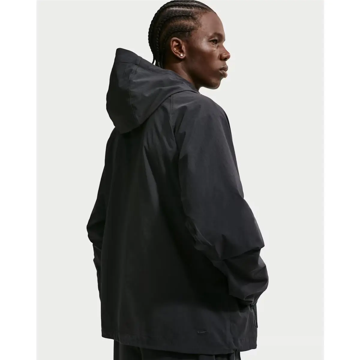 Nike clothing - Nike Tech Woven Windrunner - Tech Woven Windrunner - Black (UPC: 197599175186) 4