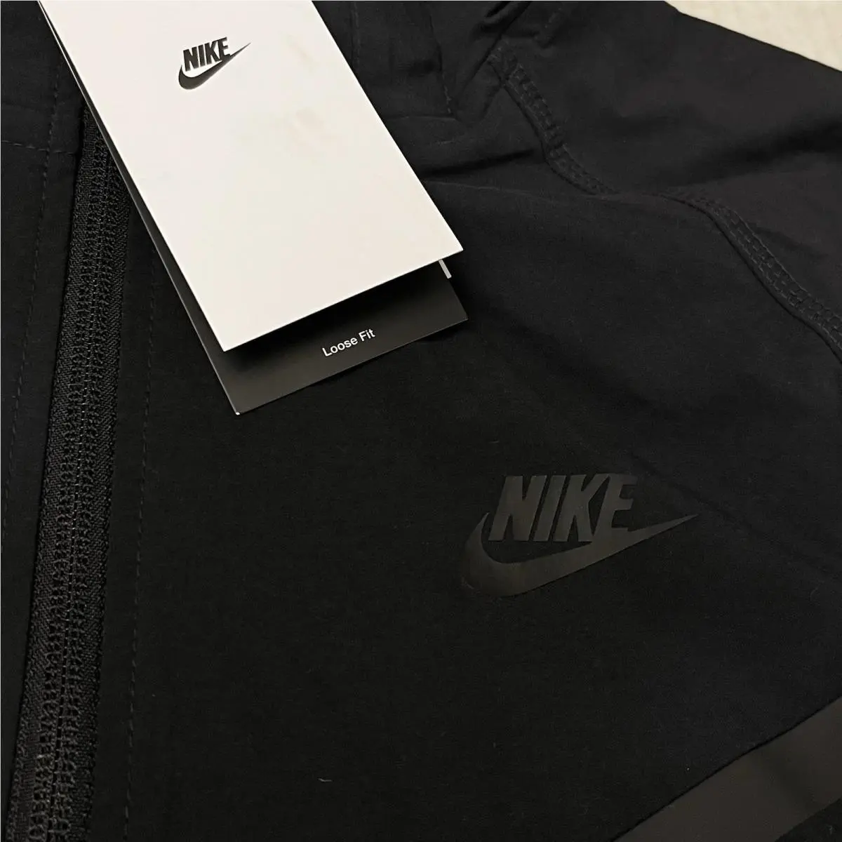 Nike clothing - Nike Tech Woven Windrunner - Tech Woven Windrunner - Black (UPC: 197599175186) 1