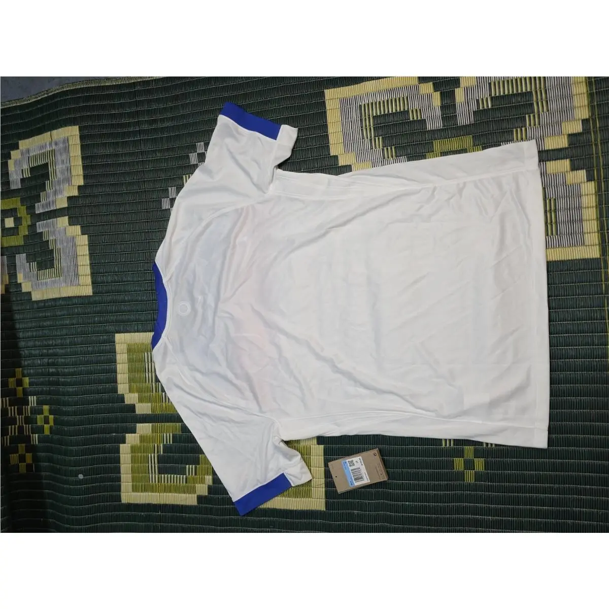 Nike clothing - 2025-26 Men England Stadium Home Soccer T-Shirts Tee Top Jersey - FZ9012-405 - White, Royal 5