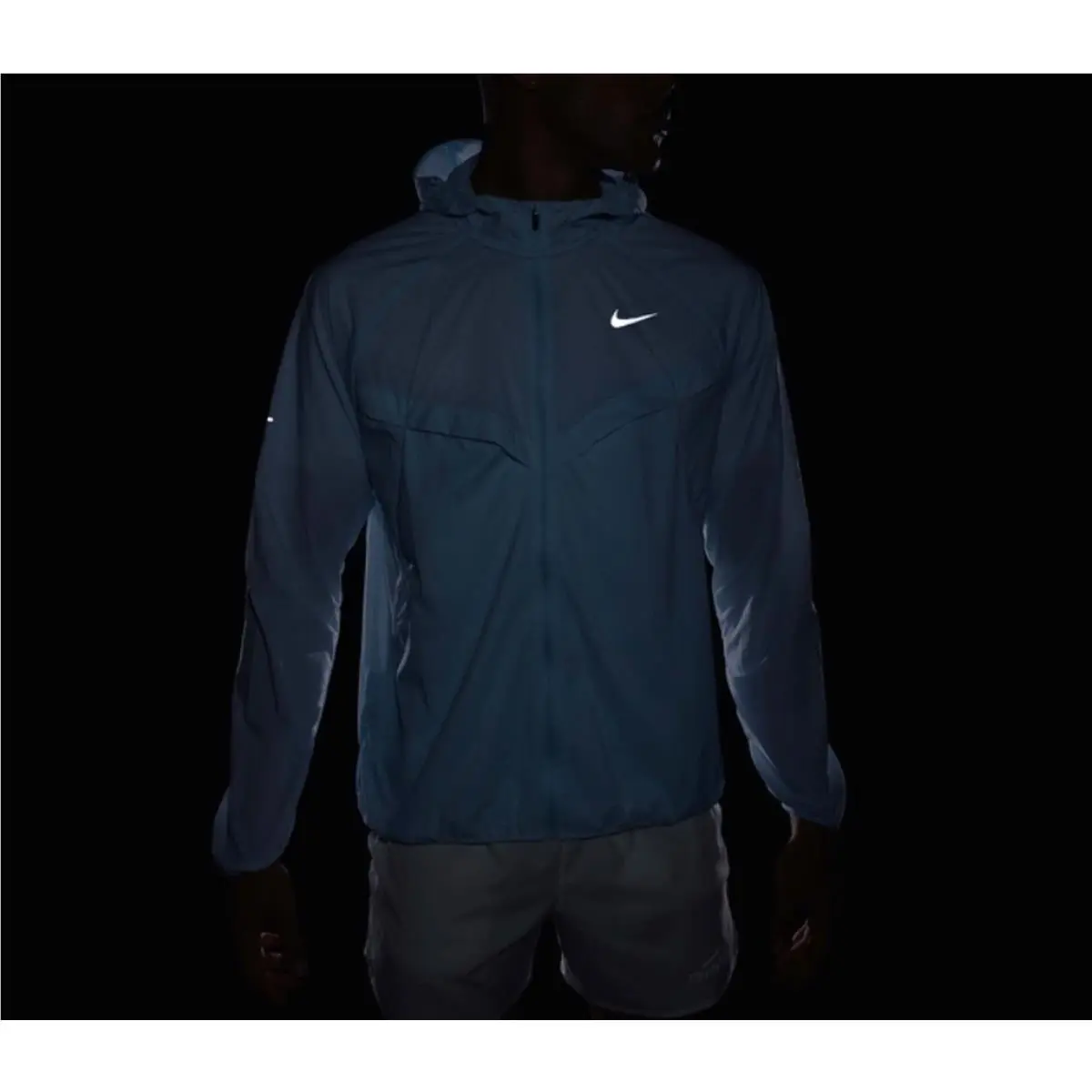 Nike clothing - Nike Stride Repel UV Running Jacket - HV4548-474 - Blue 8