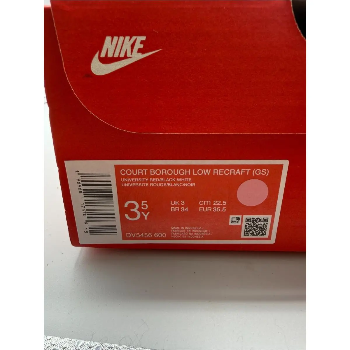 Nike shoes - Court Borough Low Recraft - Court Borough Low Recraft - Red 4