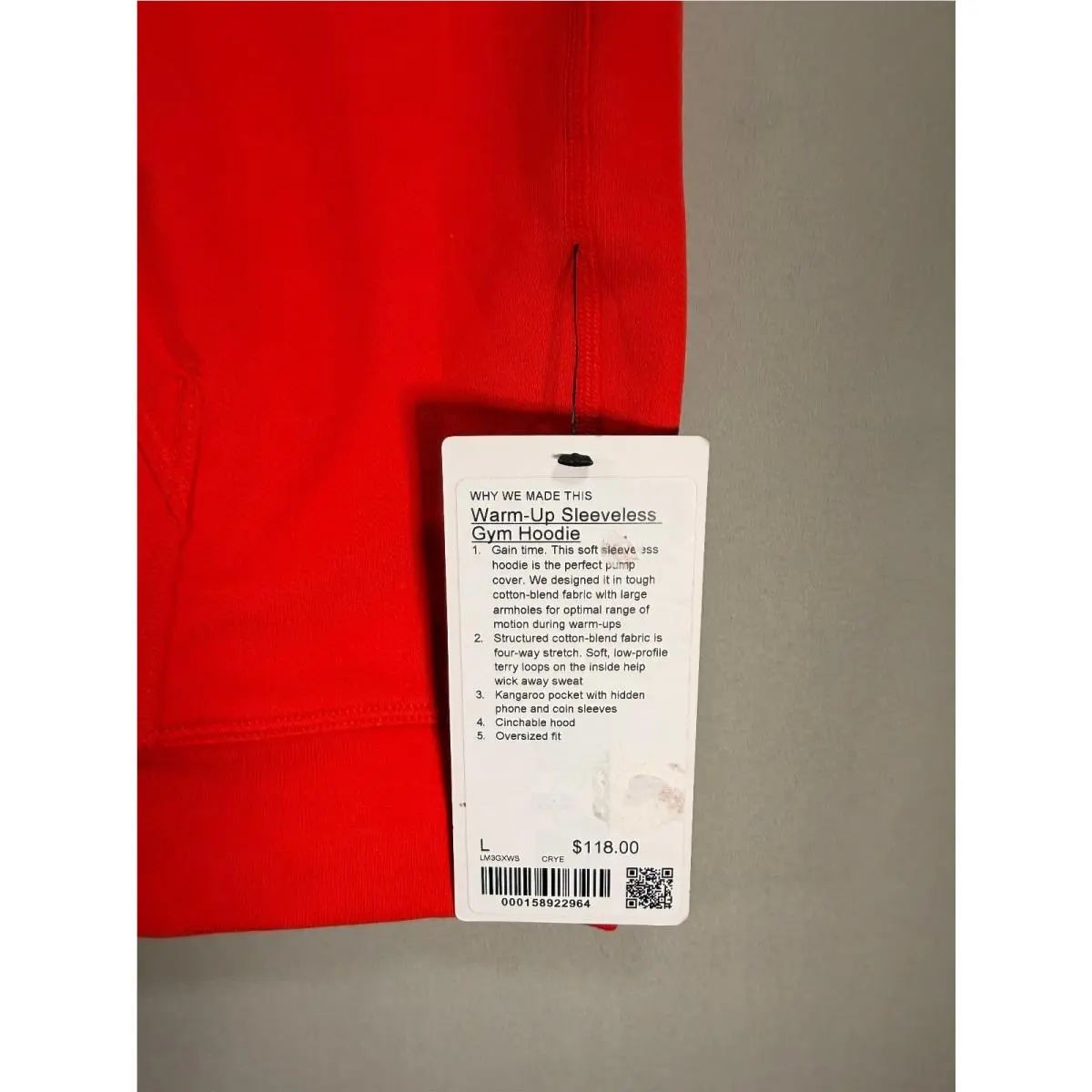 Lululemon clothing - Red 2