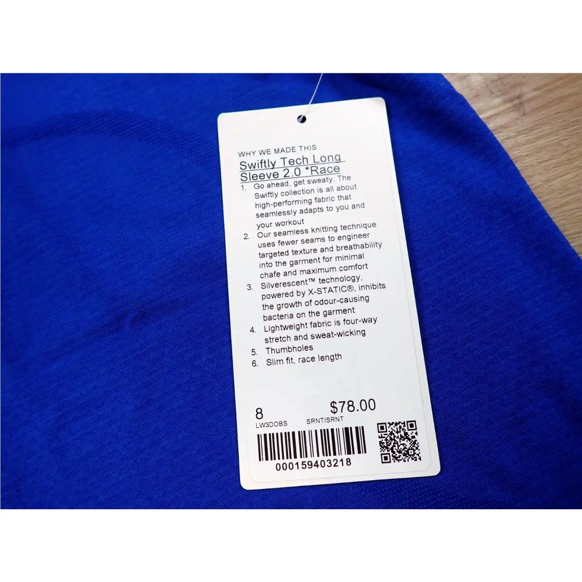 Lululemon clothing - Blue 2