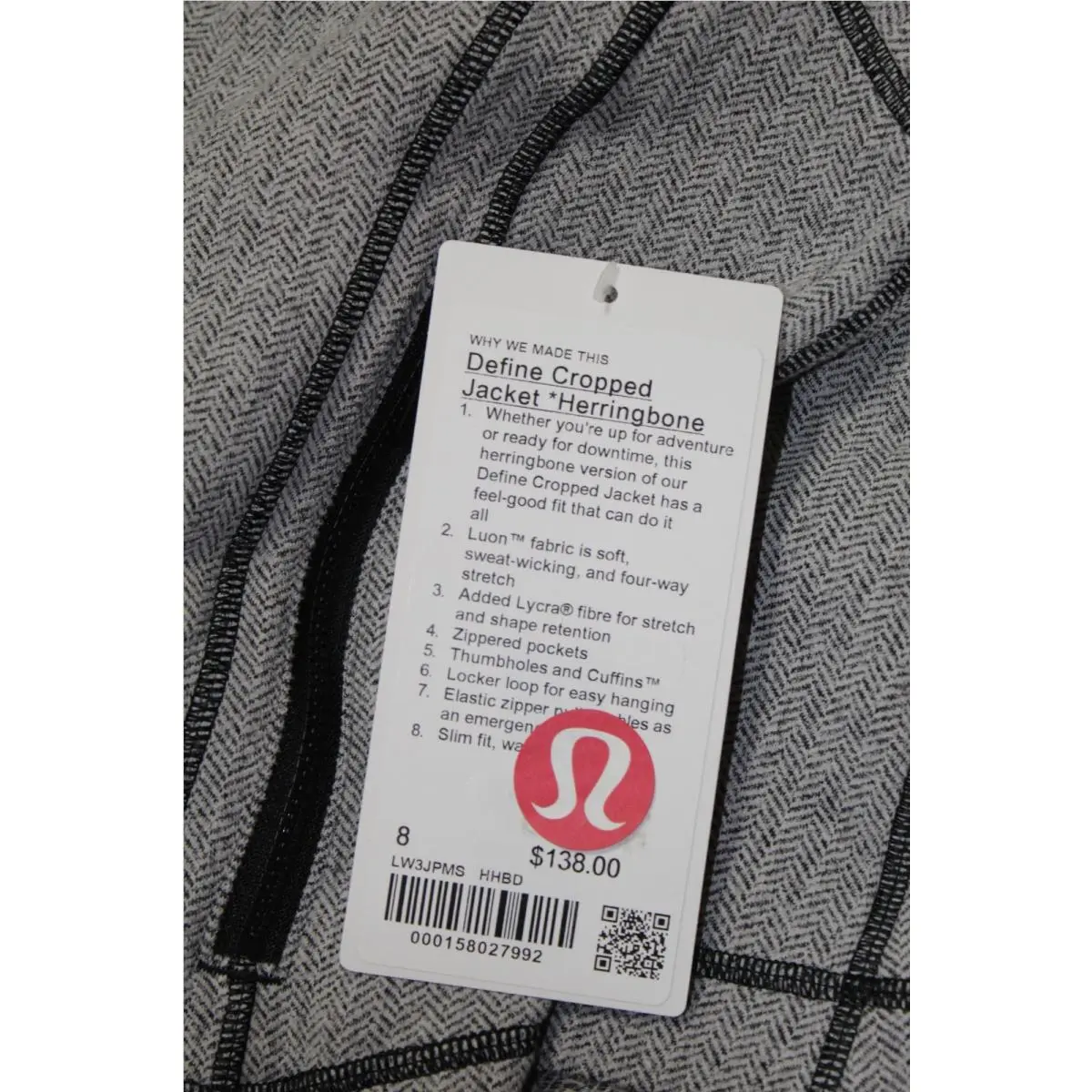 Lululemon clothing - Lululemon Define - Define - Black Grey 2