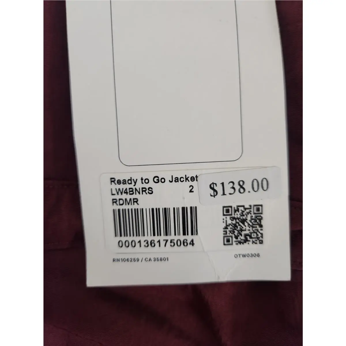 Lululemon clothing - Red Merlot 2