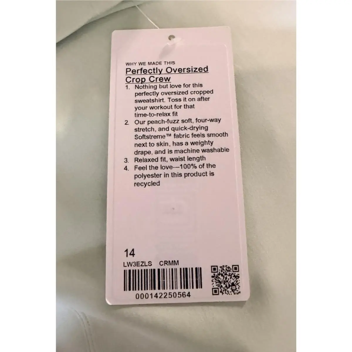 Lululemon clothing - mint green 3
