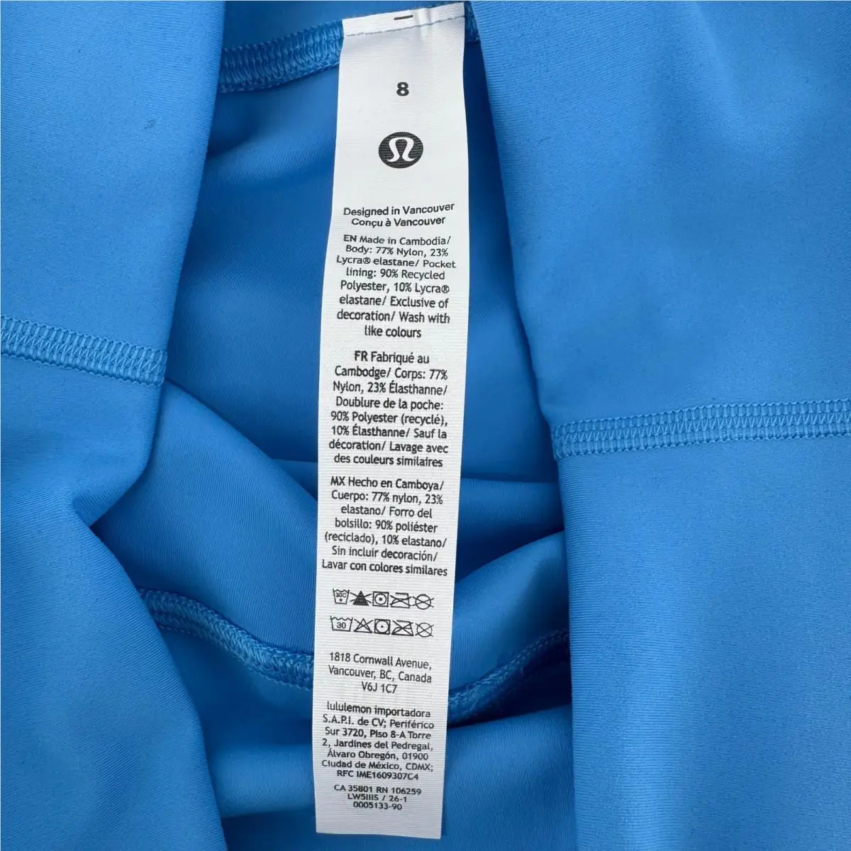 Lululemon clothing - Wunder Train No Line HR Tight 25