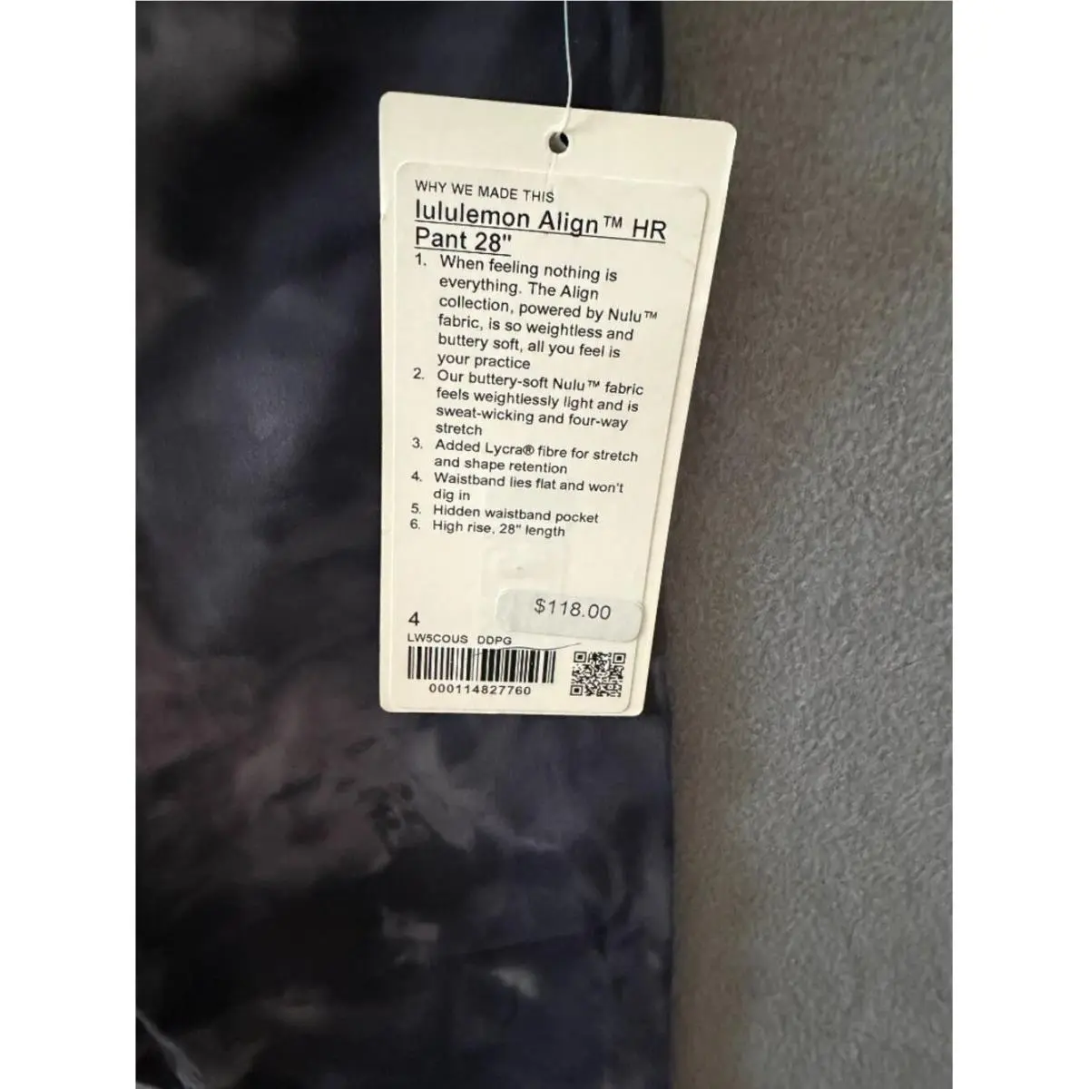 Lululemon clothing - Align HR Pant 28