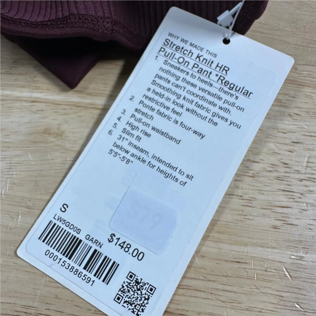 Lululemon clothing - Purple 5