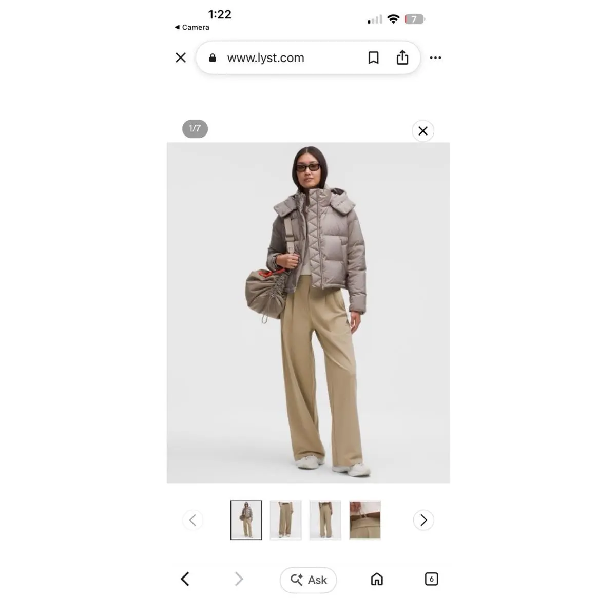 Lululemon clothing - Beige 2