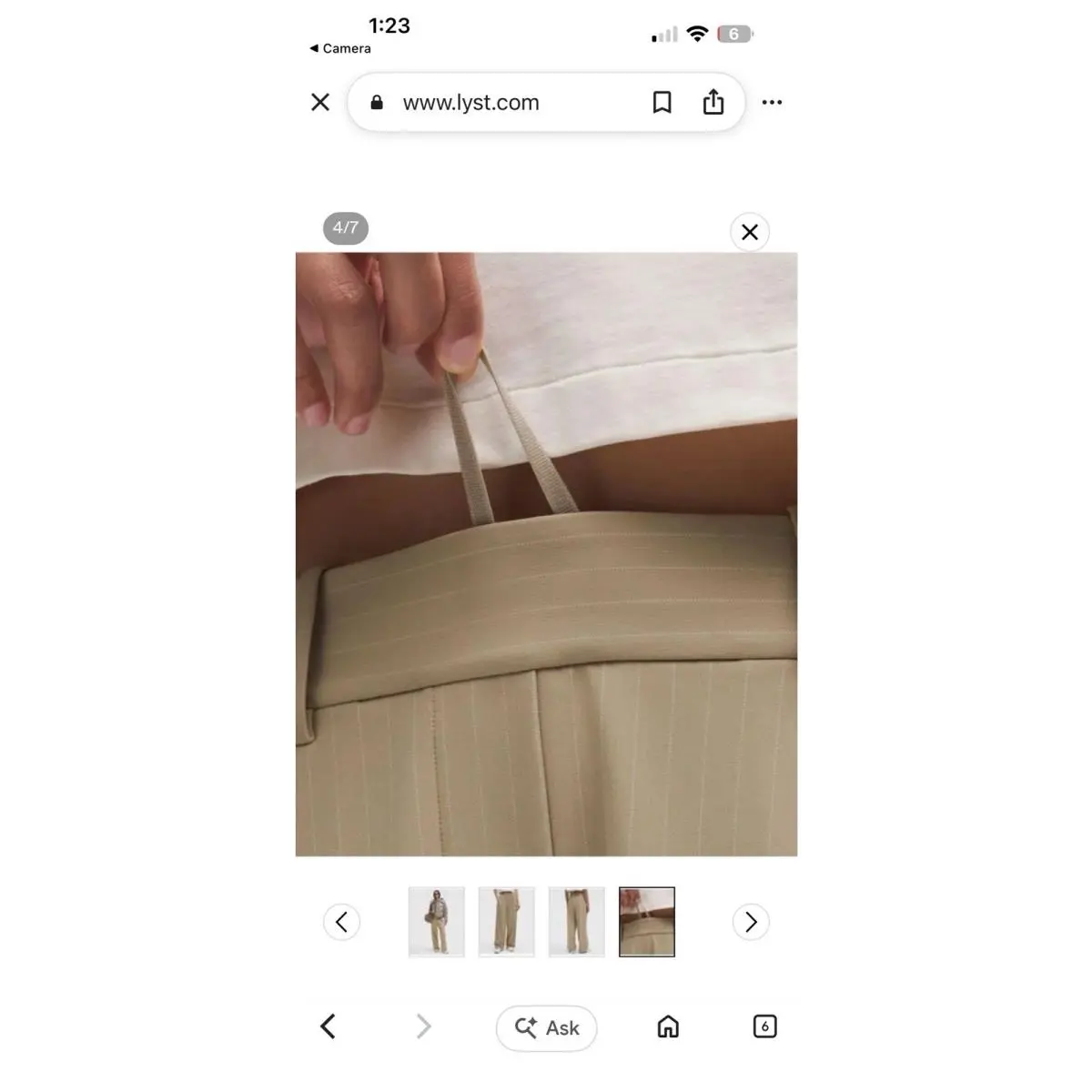 Lululemon clothing - Beige 1