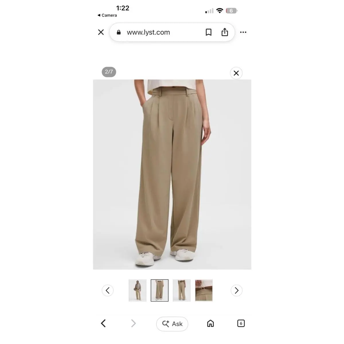 Lululemon clothing - Beige 3
