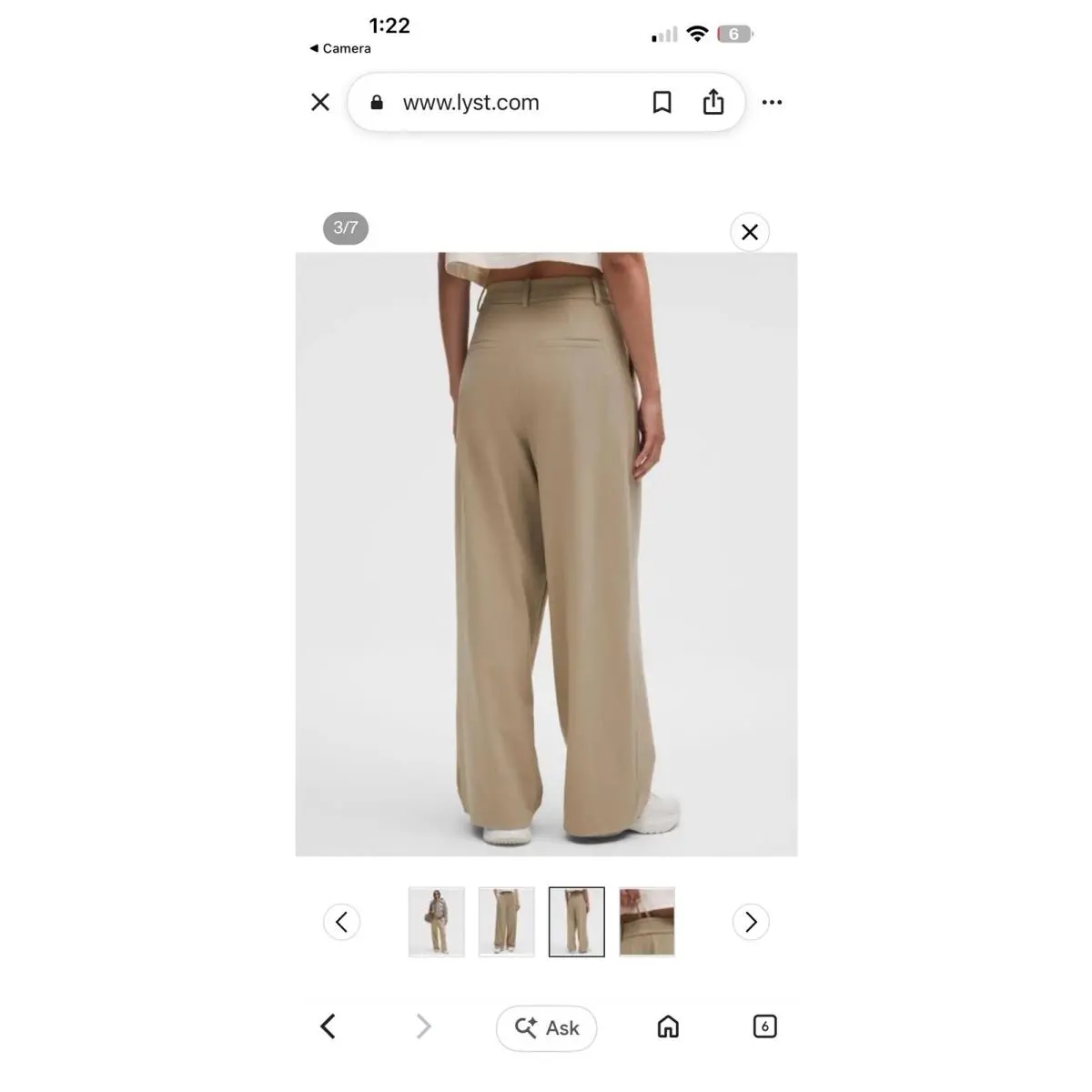 Lululemon clothing - Beige 4