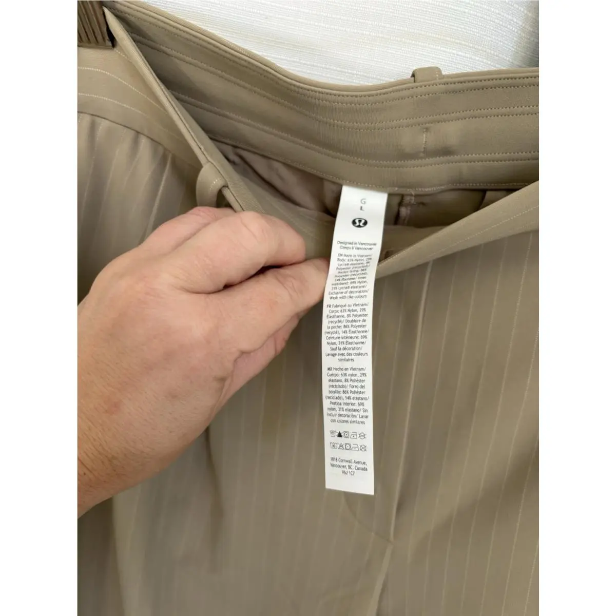 Lululemon clothing - Beige 10