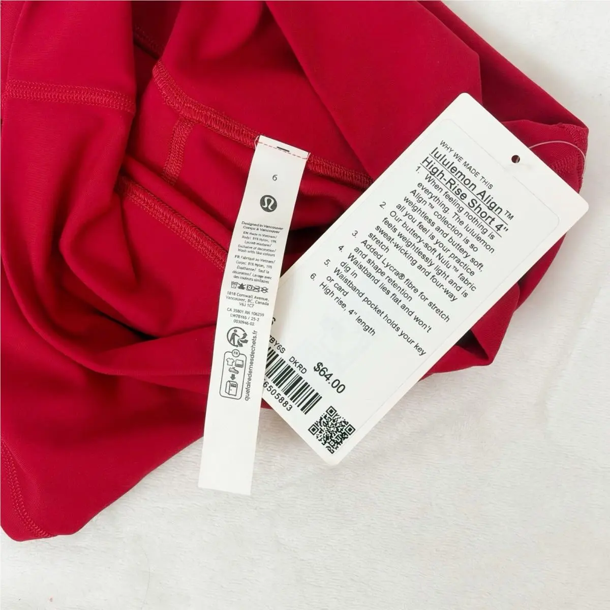 Lululemon clothing - Lululemon Align - Align - Red 4