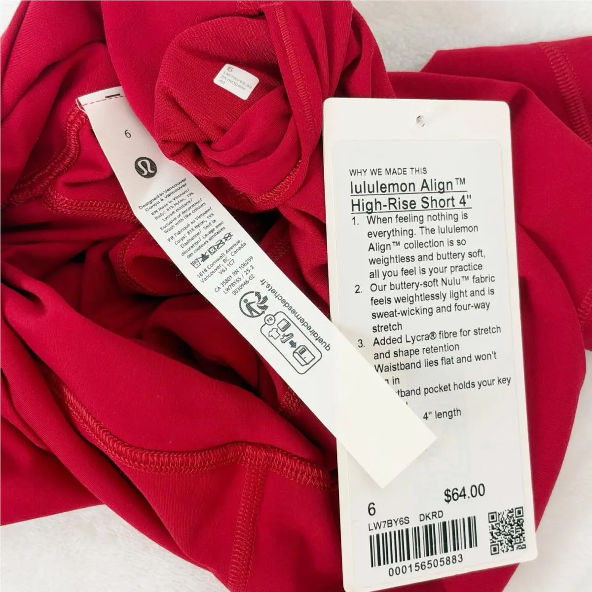 Lululemon clothing - Lululemon Align - Align - Red 6