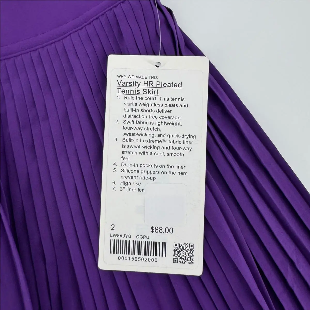 Lululemon clothing - Purple 4