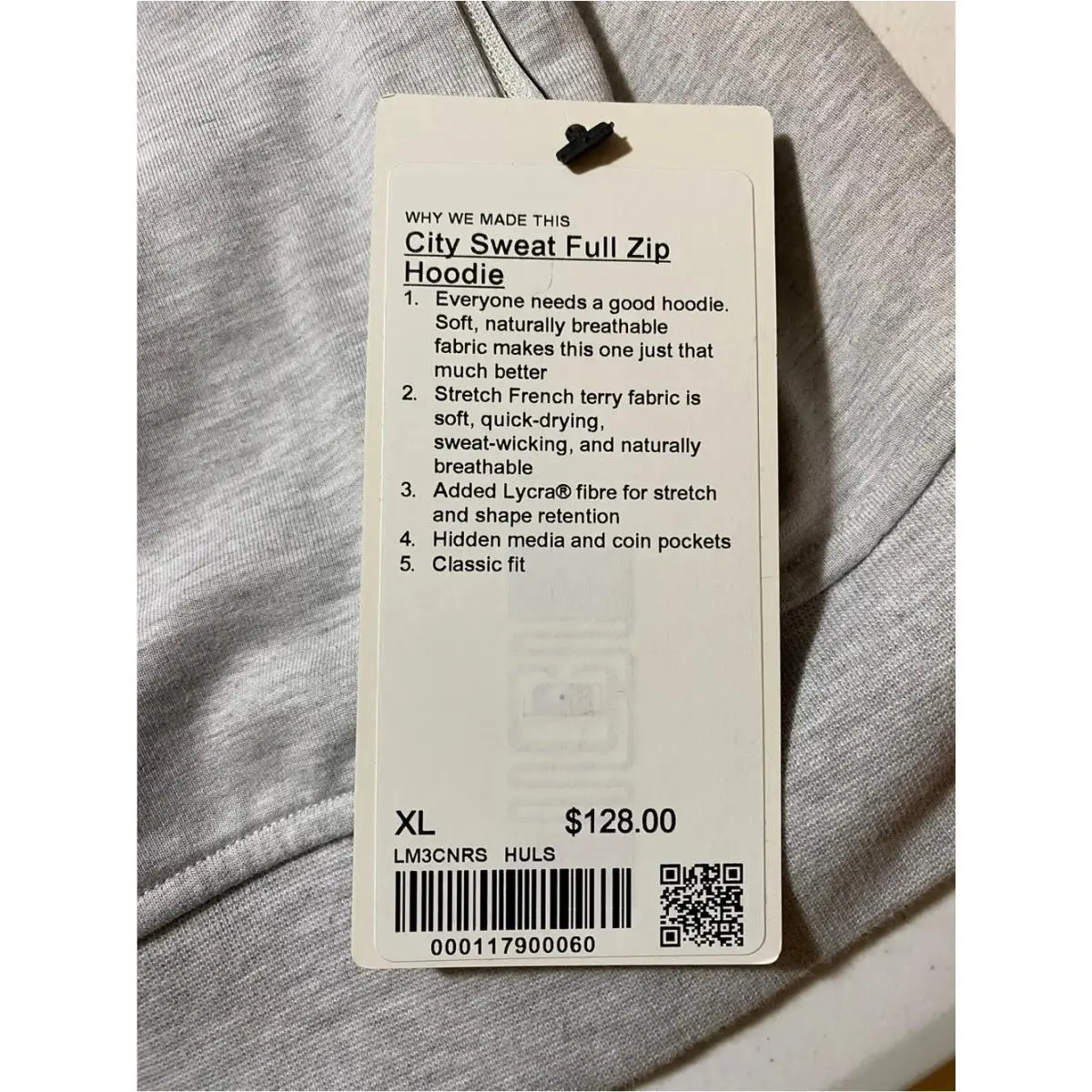Lululemon clothing - LM3CNRS - Gray 3