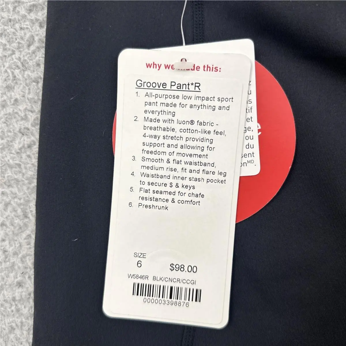 Lululemon clothing - Black 4