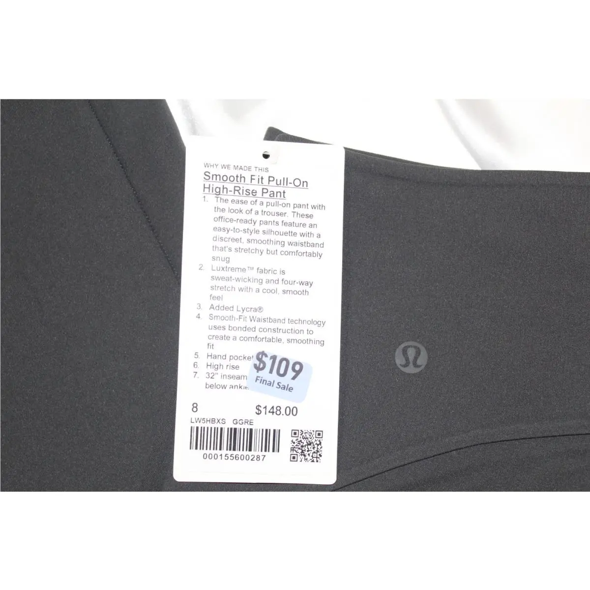 Lululemon clothing - Gray 2