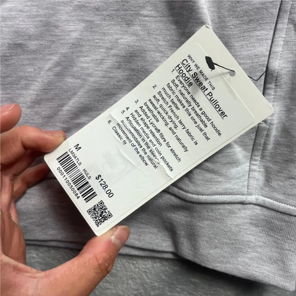 Lululemon clothing - Gray 1