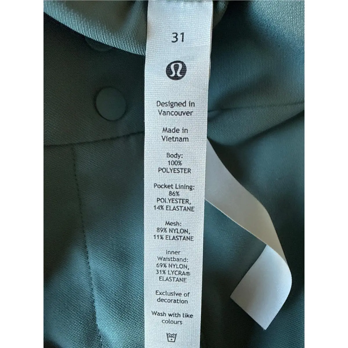 Lululemon clothing - Green 10