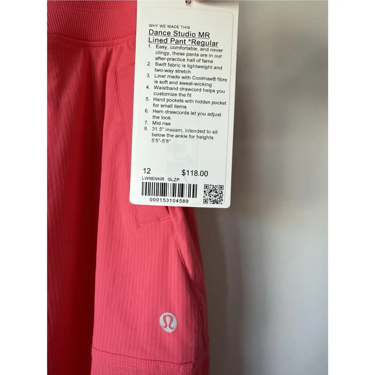 Lululemon clothing - Pink 0