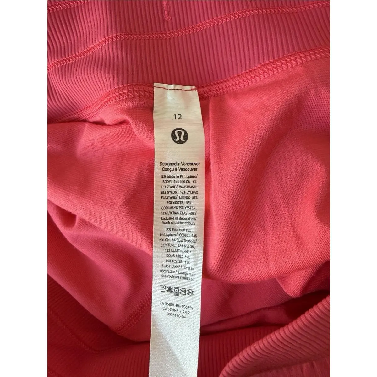 Lululemon clothing - Pink 2