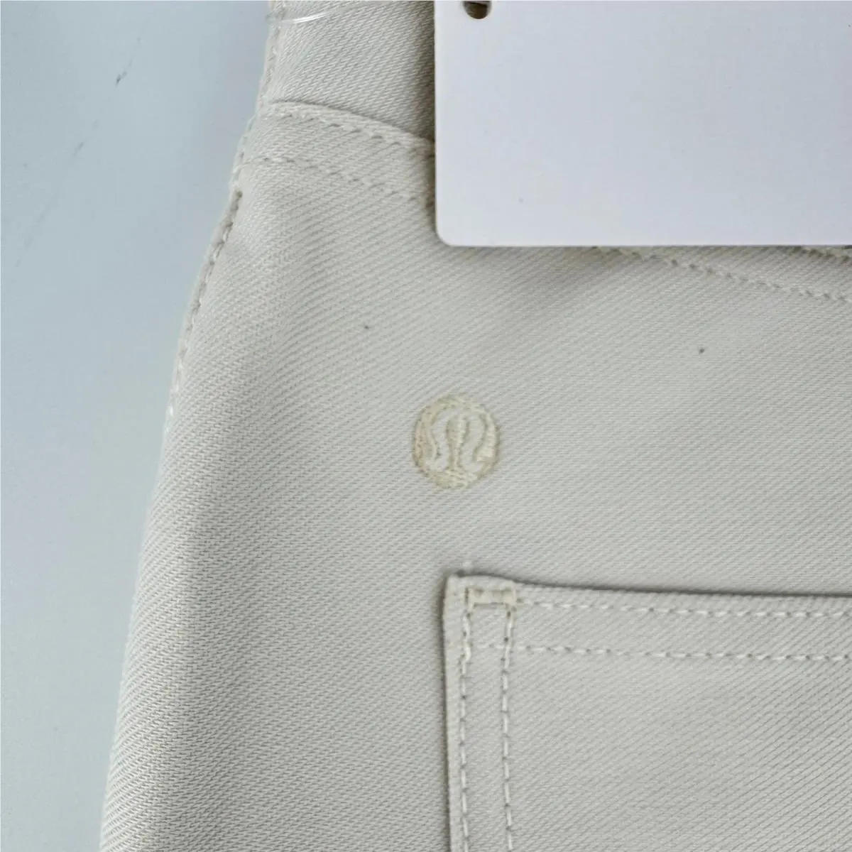 Lululemon clothing - EasyFive MR Relaxed-Straight Pant - EasyFive Pant - Ivory 2