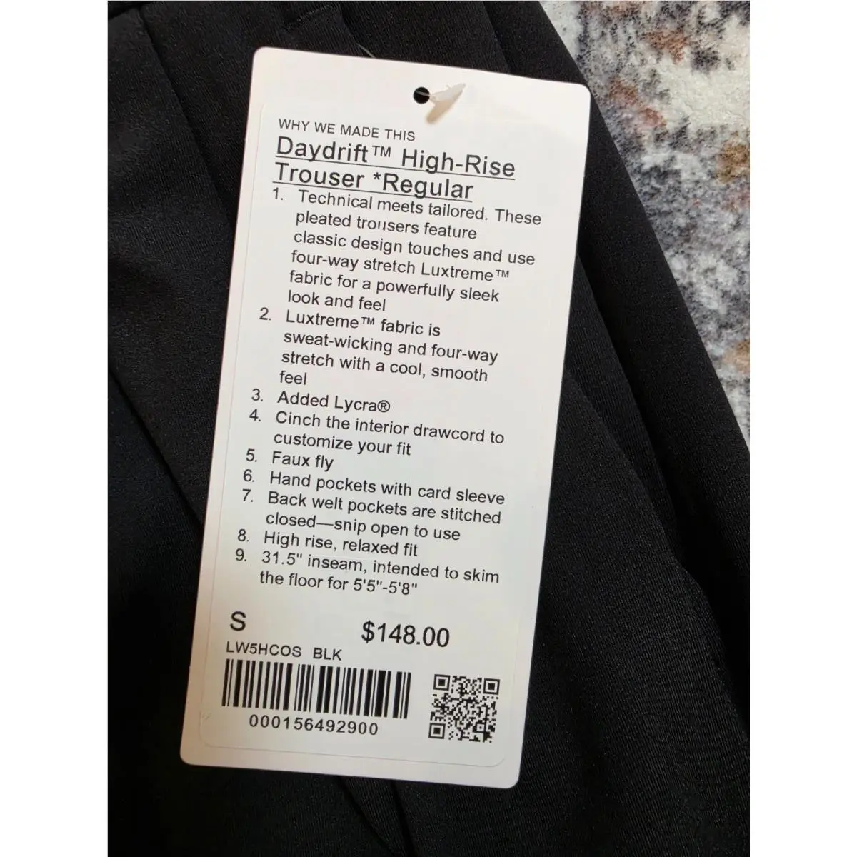 Lululemon clothing - Black 6