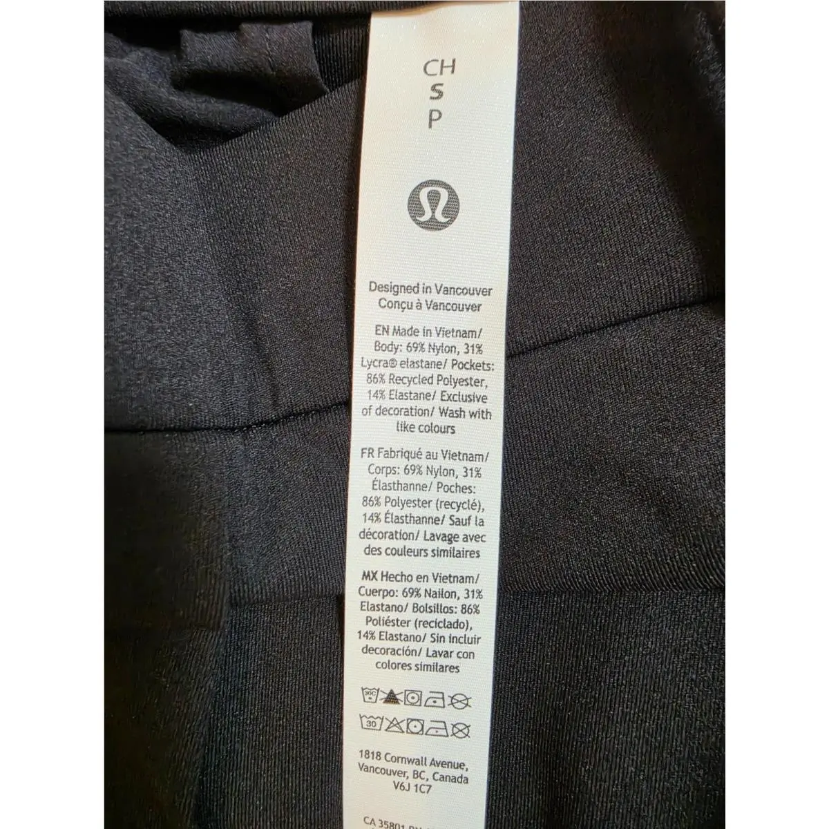 Lululemon clothing - Black 7
