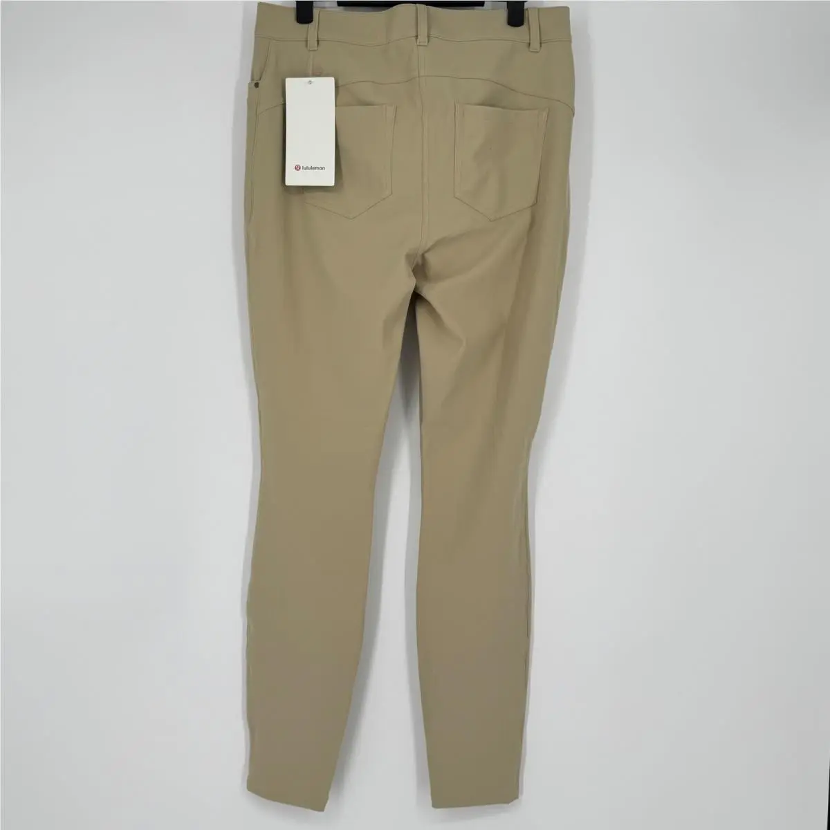 Lululemon clothing - City Sleek Slim-Fit HR Pant - Beige 1