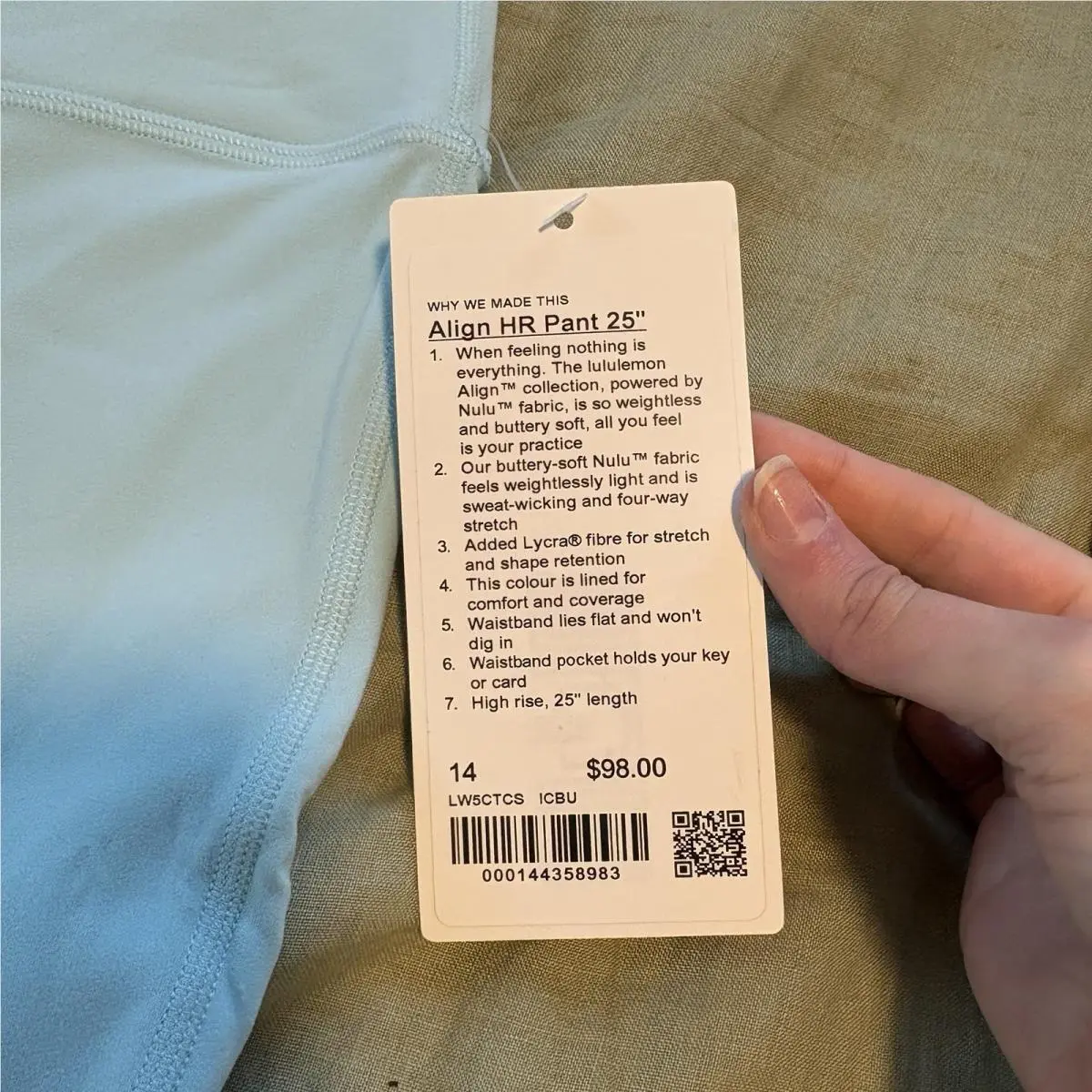 Lululemon clothing - Blue 0