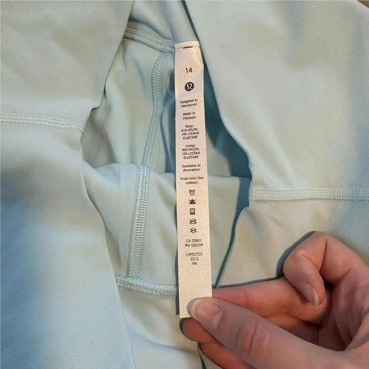 Lululemon clothing - Blue 1