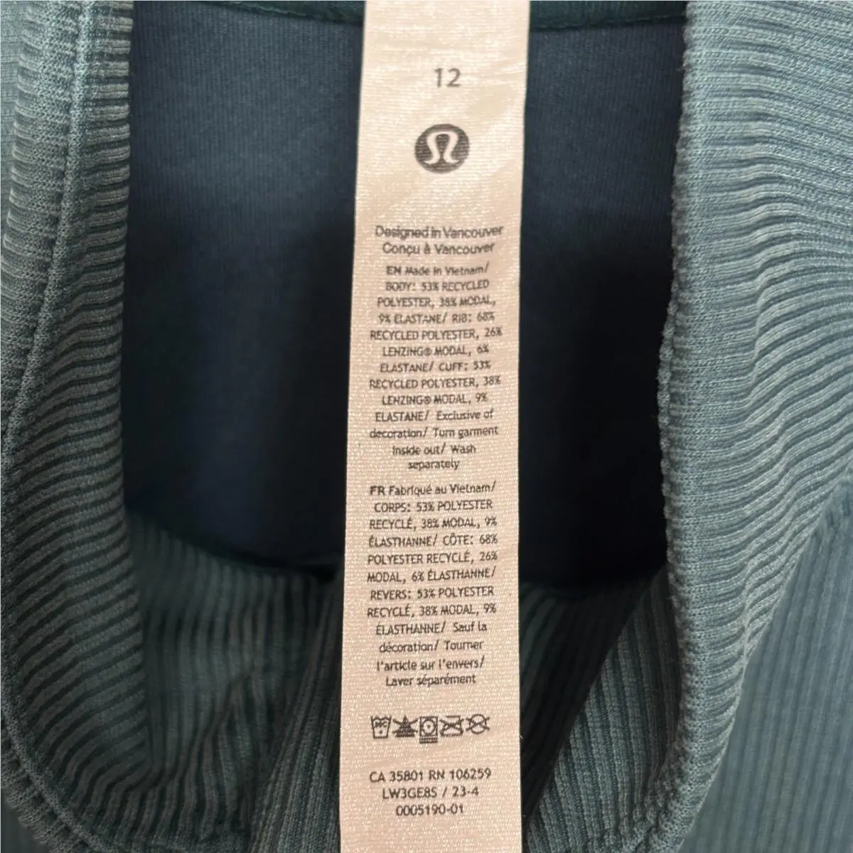 Lululemon clothing - Teal 13