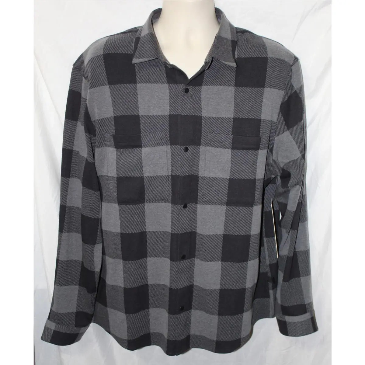 Lululemon clothing - Lululemon Soft Knit Overshirt - Soft Knit Overshirt - Black & Gray 0
