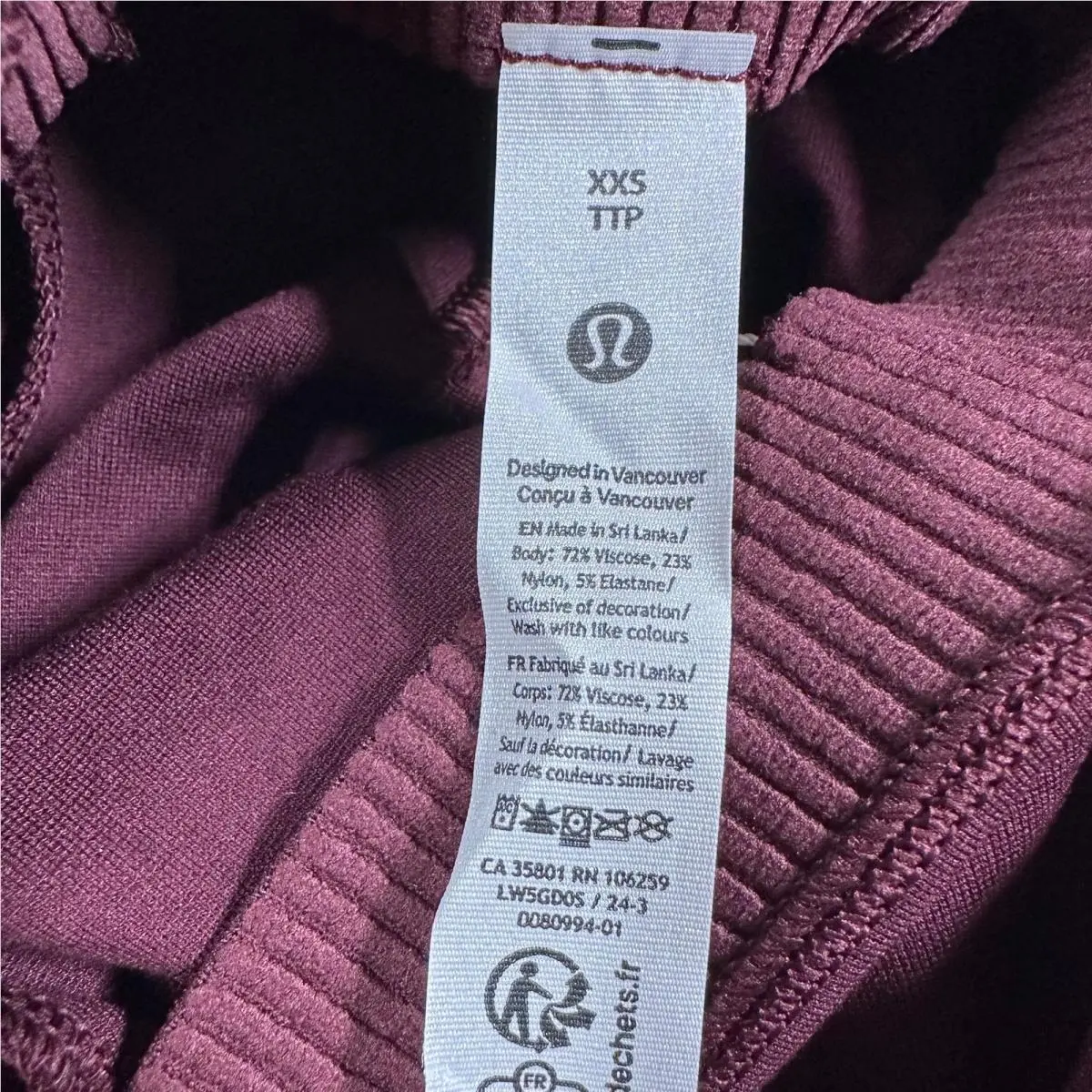 Lululemon clothing - Purple 4