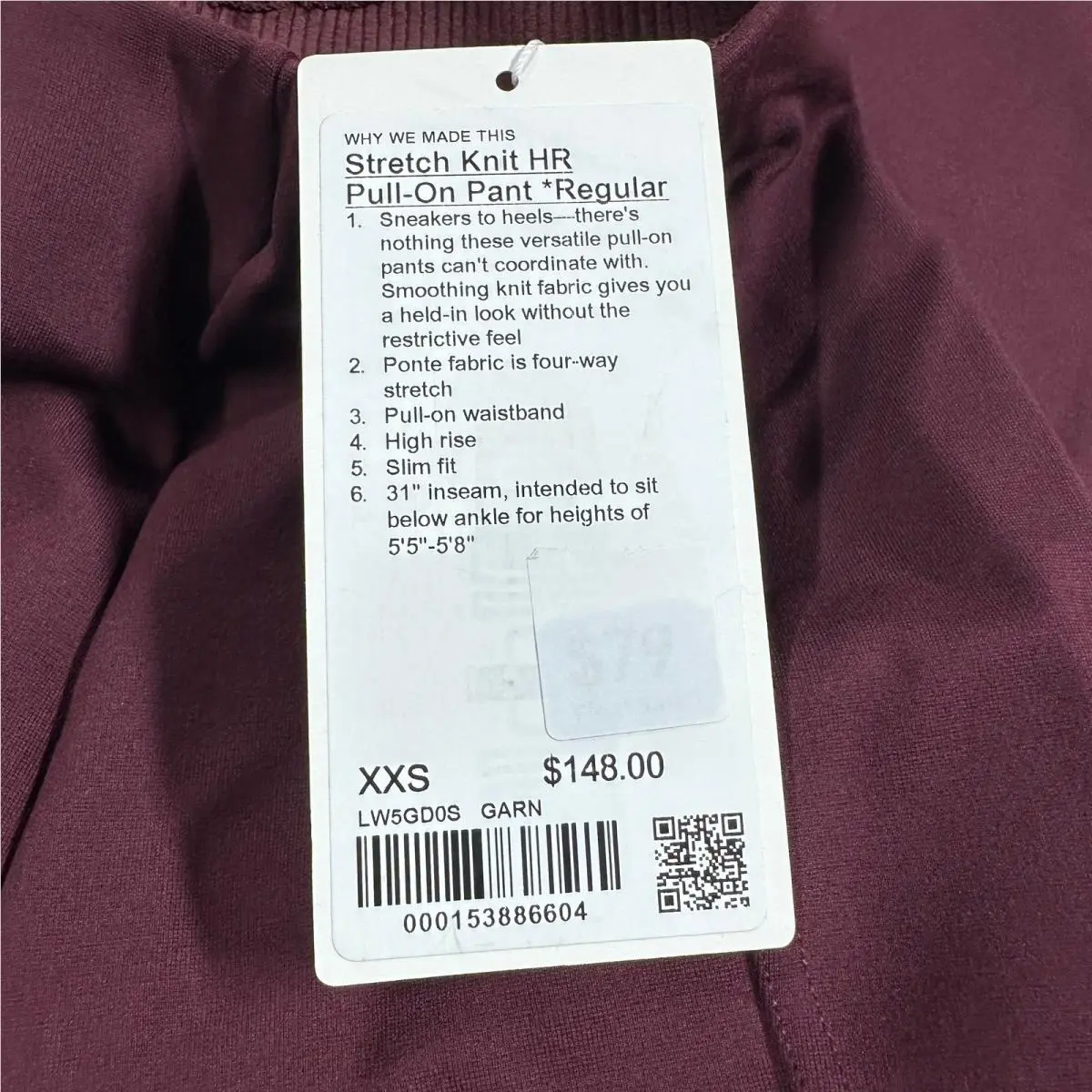 Lululemon clothing - Purple 5