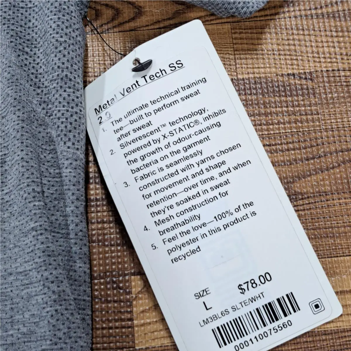 Lululemon clothing - Lululemon Metal Vent Tech - Metal Vent Tech - Green 6