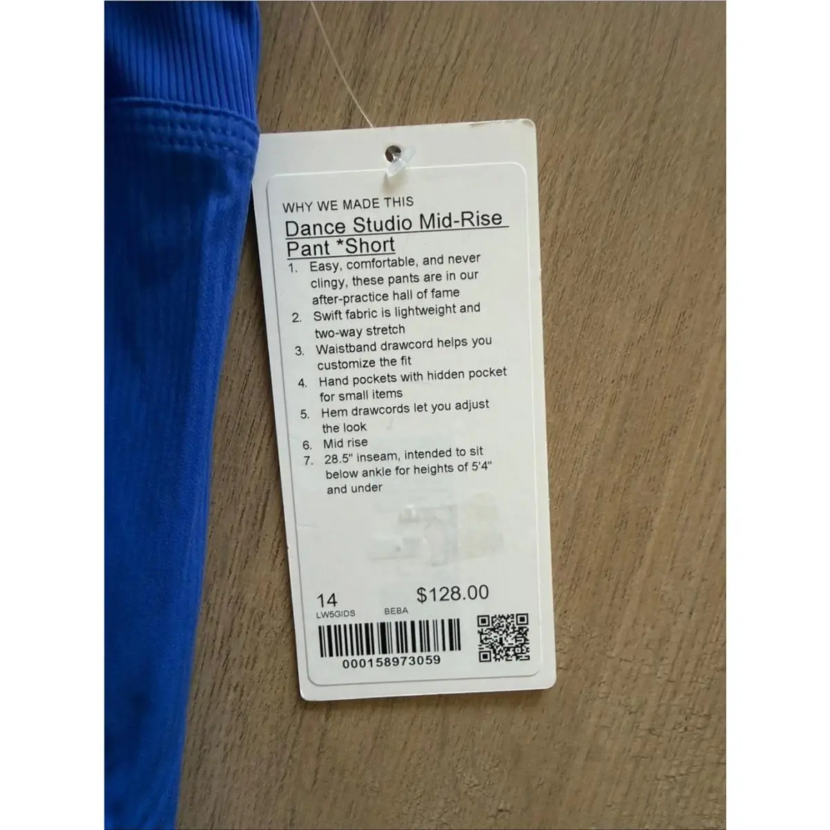 Lululemon clothing - Blue 3