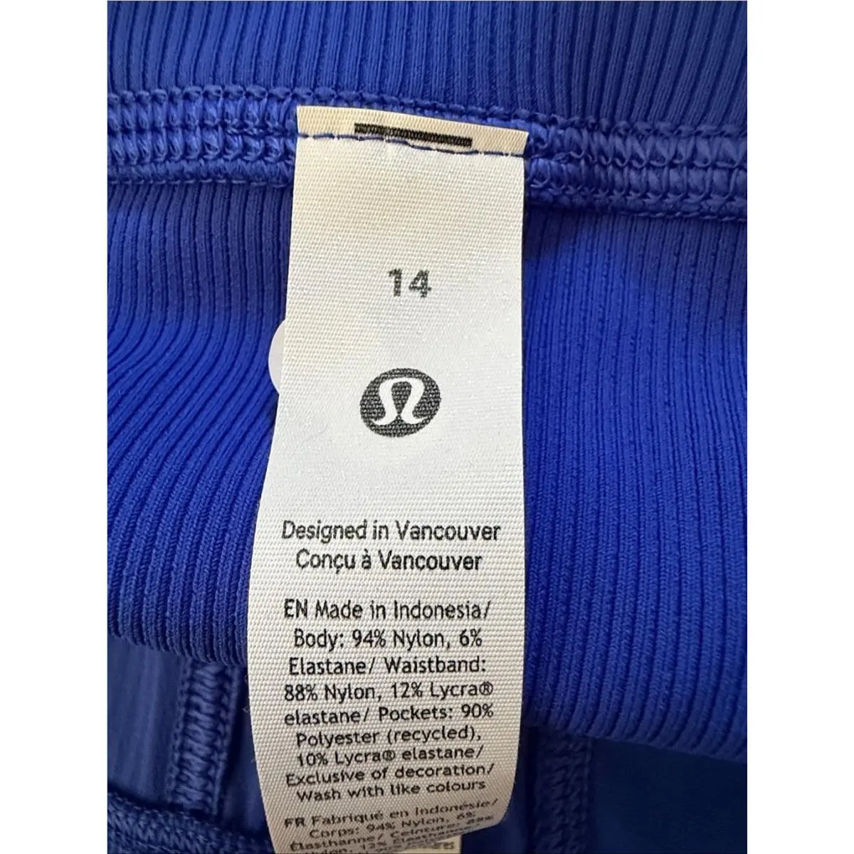 Lululemon clothing - Blue 5