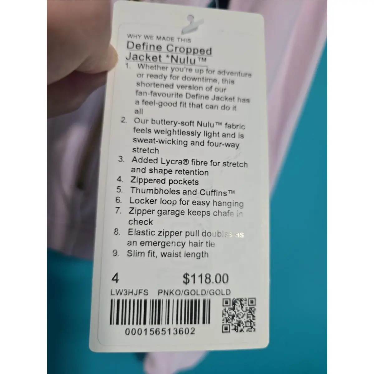 Lululemon clothing - Pink 2