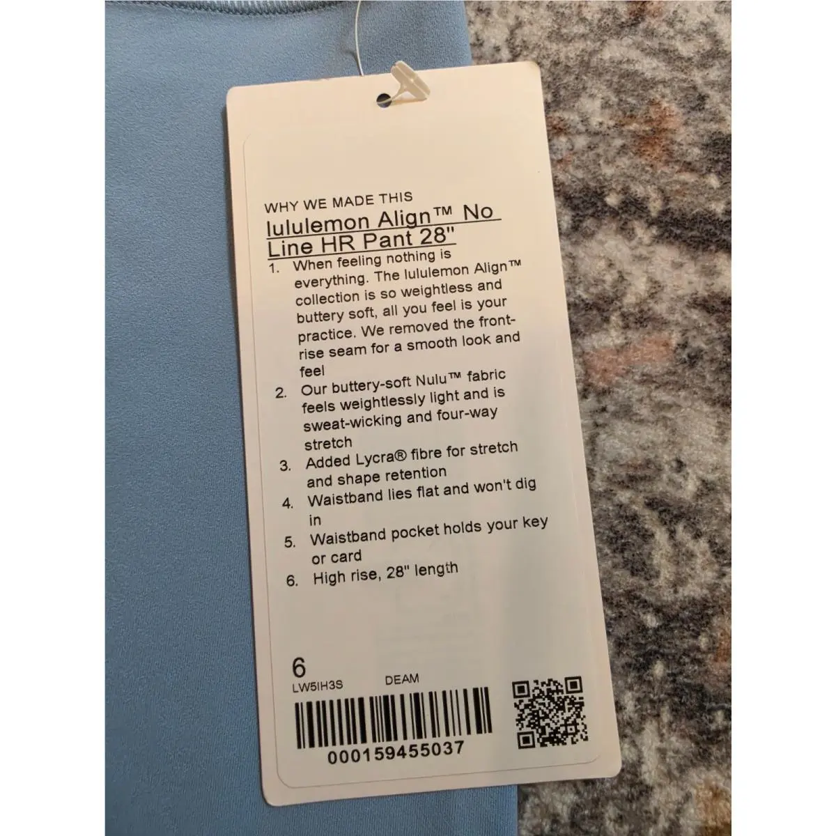 Lululemon clothing - Utility Blue 6