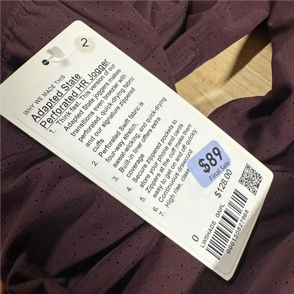 Lululemon clothing - Purple 6