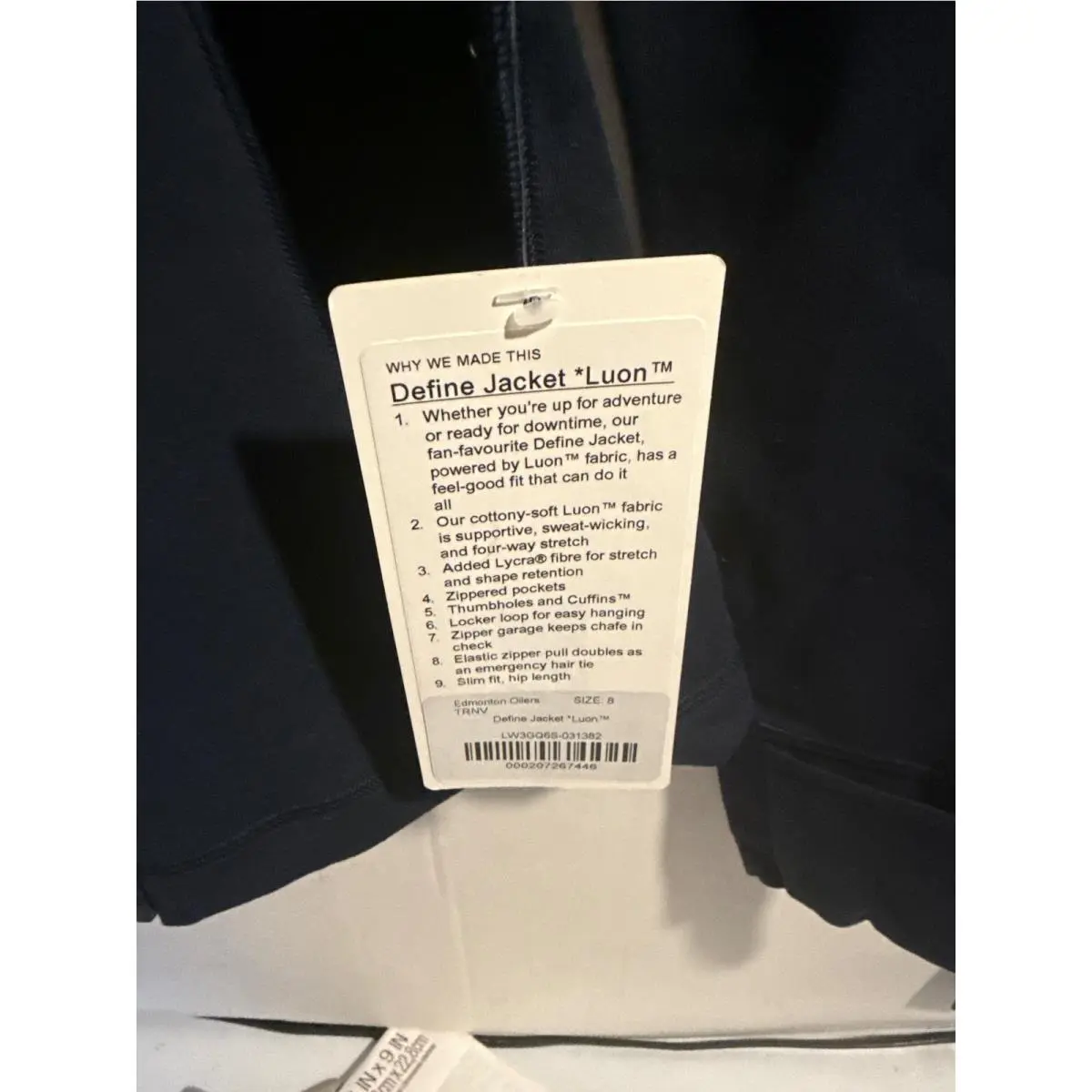 Lululemon clothing - Lululemon Define Jacket Luon - Define Jacket Luon - Blue 1