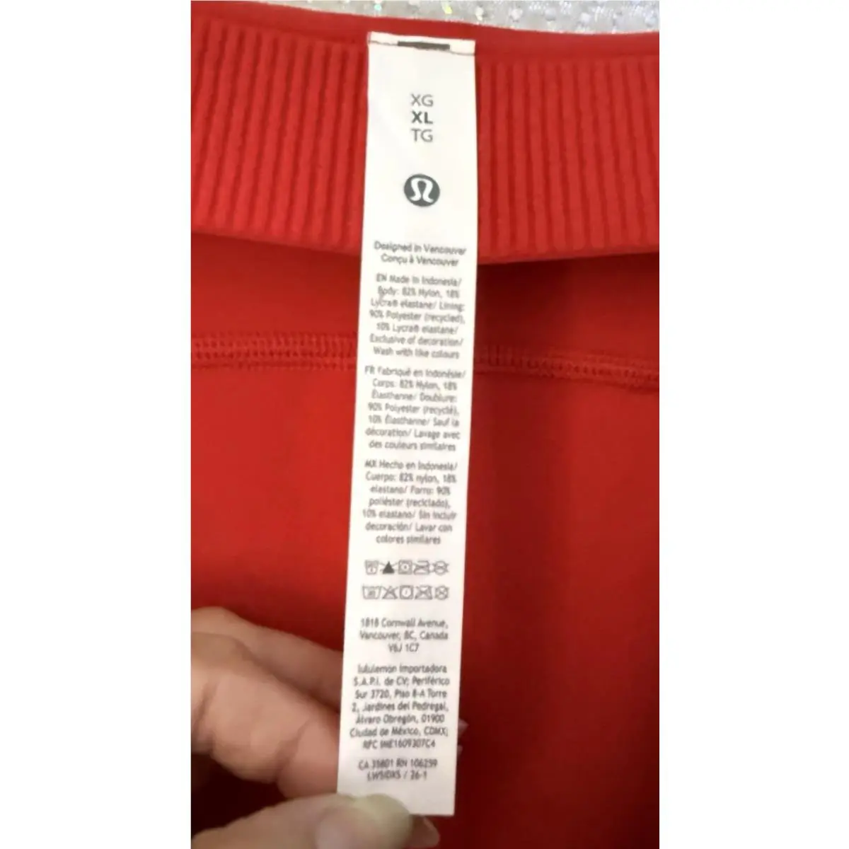 Lululemon clothing - Red 4