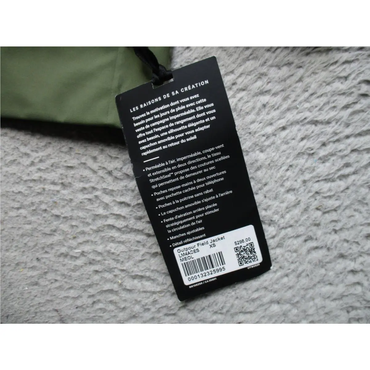Lululemon clothing - Lululemon Sojourn - Sojourn - Green 1