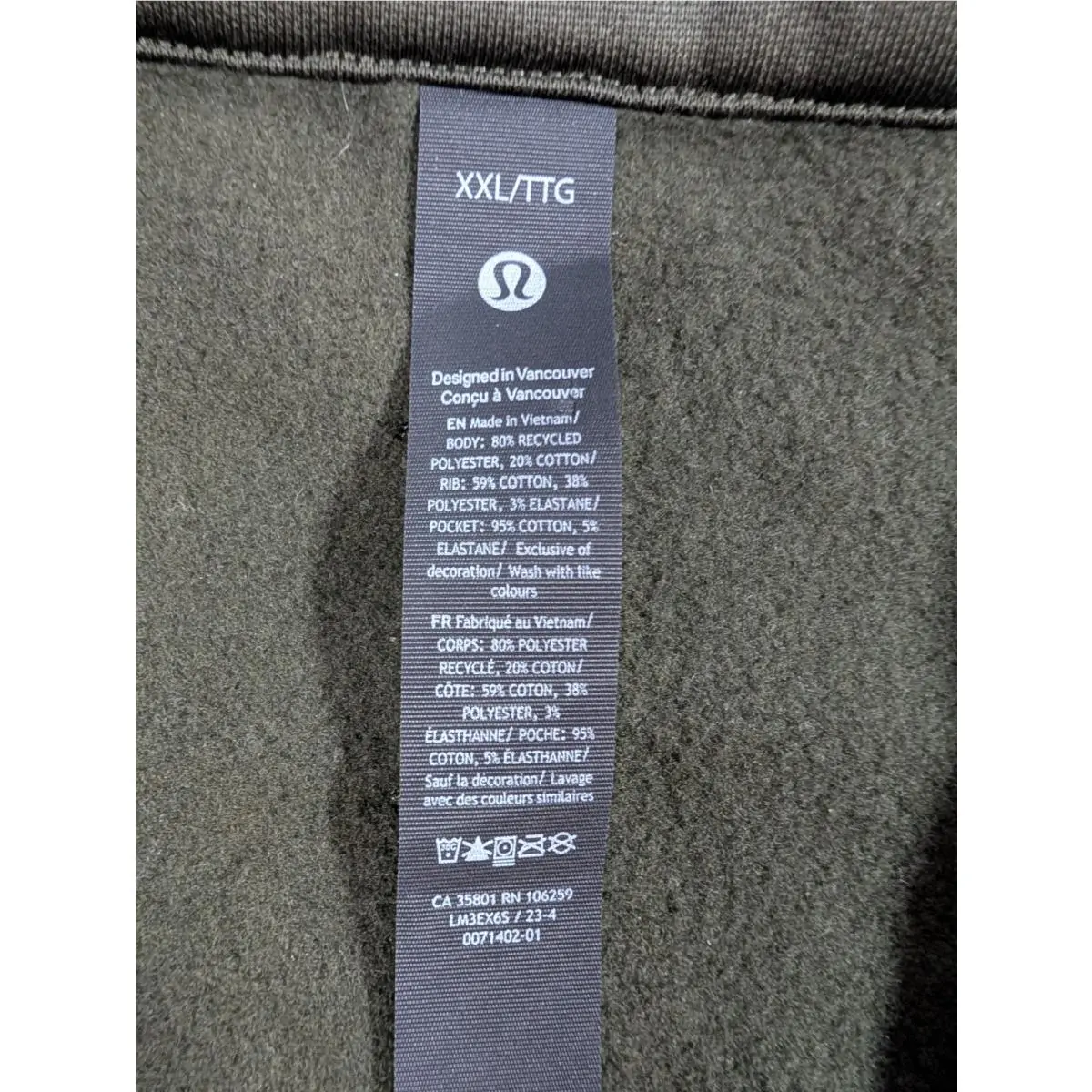 Lululemon clothing - Green 3